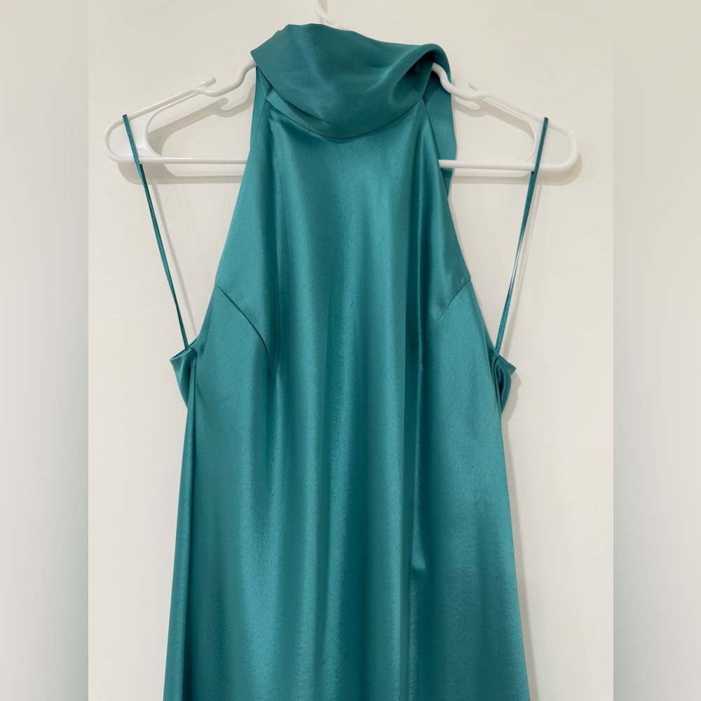 Galvan London Sienna satin midi dress - Picture 5 of 12